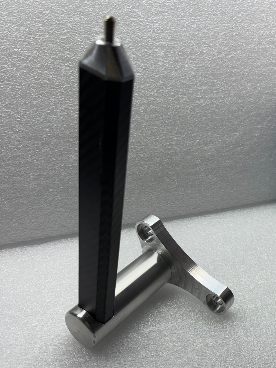 Kawasaki Ninja ZX-6R Billet aluminum and Carbon fiber Action camera mount