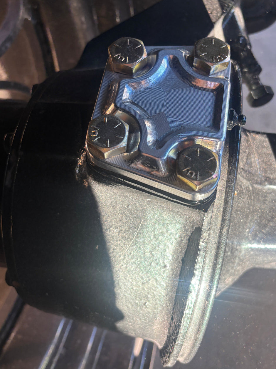 2.5 ton Billet Kingpin cap set of 4