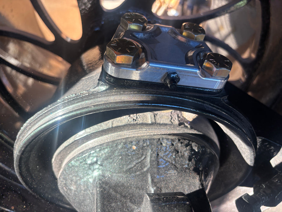 2.5 ton Billet Kingpin cap set of 4