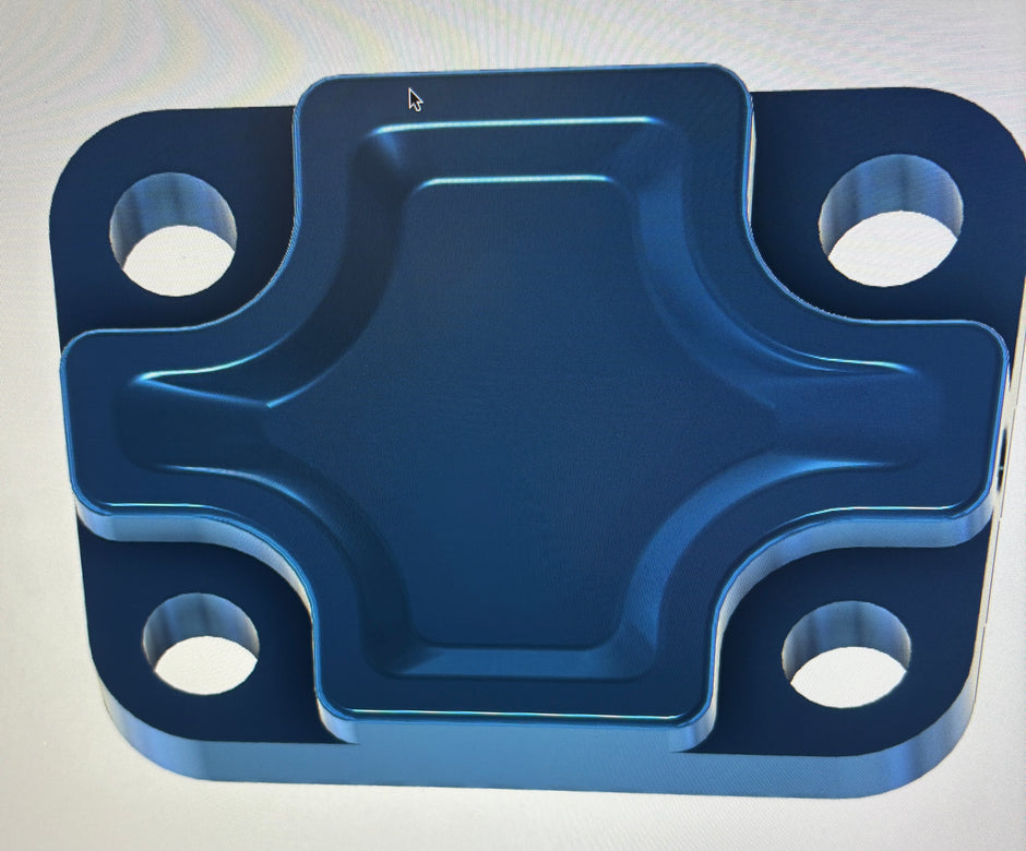 5 ton Billet Kingpin cap set of 4