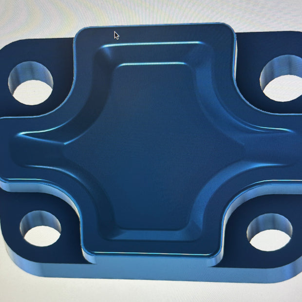 5 ton Billet Kingpin cap set of 4